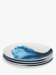 Rick Stein Coves of Cornwall Side Plates, Set of 4, Blue/White, Dia.21cm