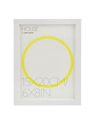 House by John Lewis MDF Wrap Photo Frame, 6 x 8" (15 x 20cm)