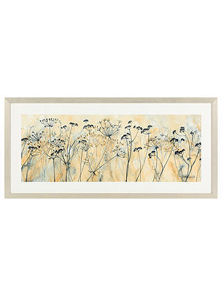 Catherine Stephenson - Cow Parsley Embellished Framed Print, 104.5 x 49.5cm