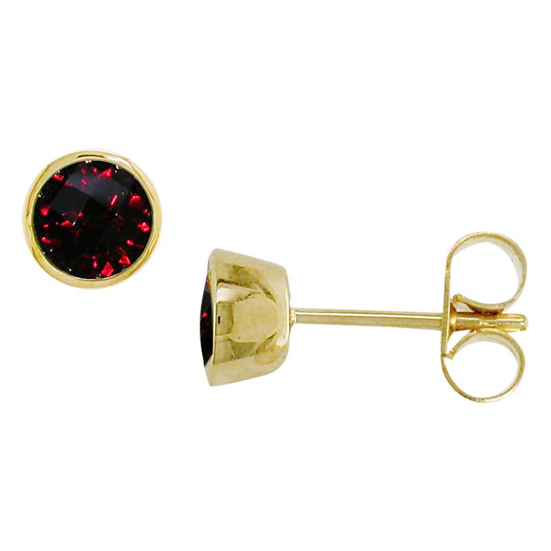 Buy E.W Adams 9ct Gold Round Stud Earrings Online at johnlewis.com