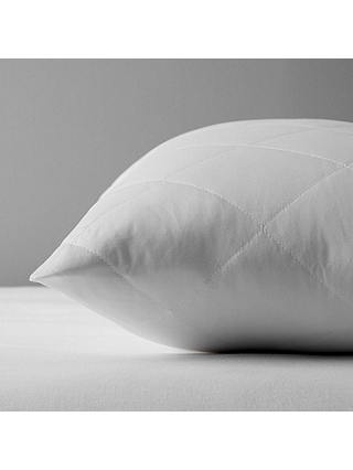 ANYDAY John Lewis & Partners Quilted Microfibre Standard Pillow Protectors, Pair