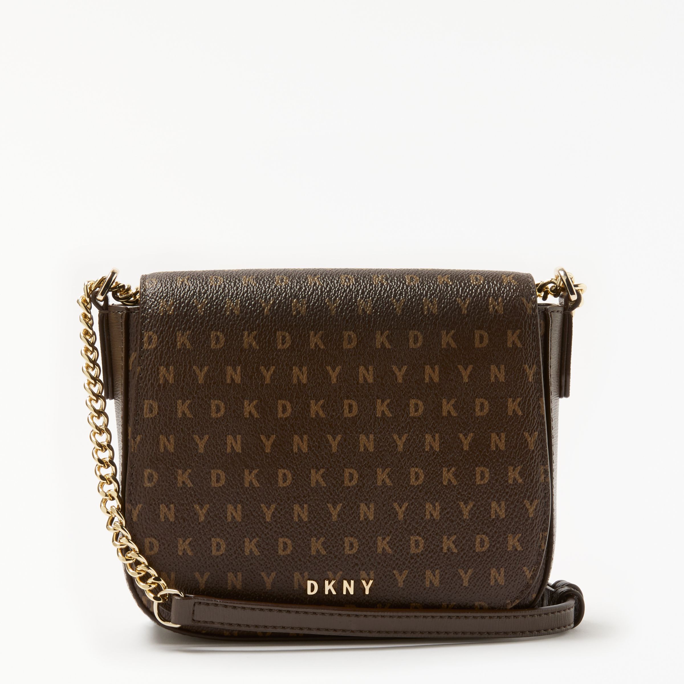 dkny coated logo bag