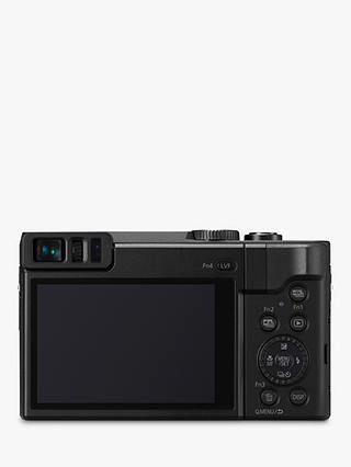 Panasonic Lumix DC-TZ90 Super Zoom Digital Camera, 4K Ultra HD, 20.3MP, 30x Optical Zoom, Wi-Fi, EVF, 3" LCD Tiltable Touch Screen, Black