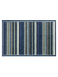 John Lewis & Partners Washable Multi Stripe Door Mat, L50 x W75cm