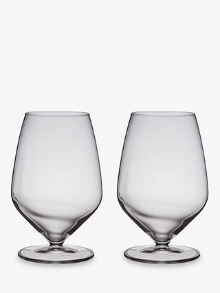 John Lewis & Partners Connoisseur Beer Glasses, Clear, 700ml, Set of 2
