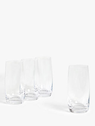 ANYDAY John Lewis & Partners Drink Highball Glasses, Clear, 350ml, Set of 4