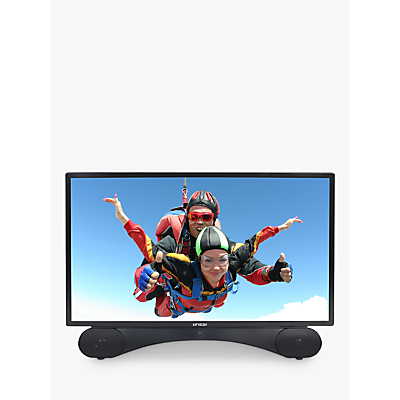 Linsar X24DVDMK2 LED Full HD 1080p TV/DVD Combi, 24 with Freeview HD, Black