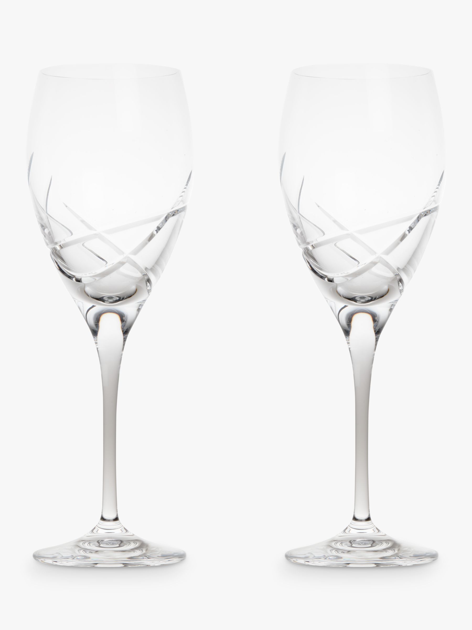 John Lewis & Partners Stellar Wine Goblet, Clear, 375ml, Set of 2