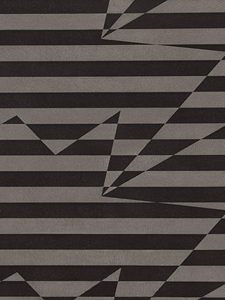 Kirkby Designs Stripey Zig Zag Birds Wallpaper