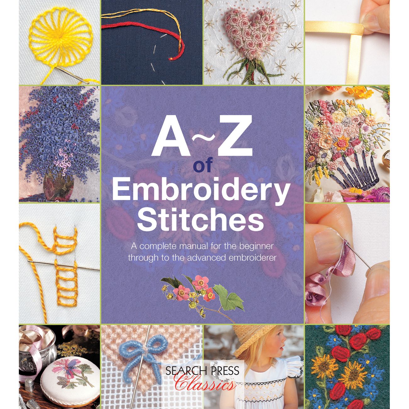 Search Press A-Z of Embroidery Stitches Book Review