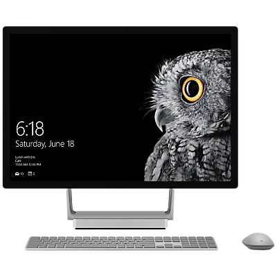 Microsoft Surface Studio, Intel Core i7, 2TB HDD + 128GB SSD, 32GB RAM, 28 PixelSense Display, Silver
