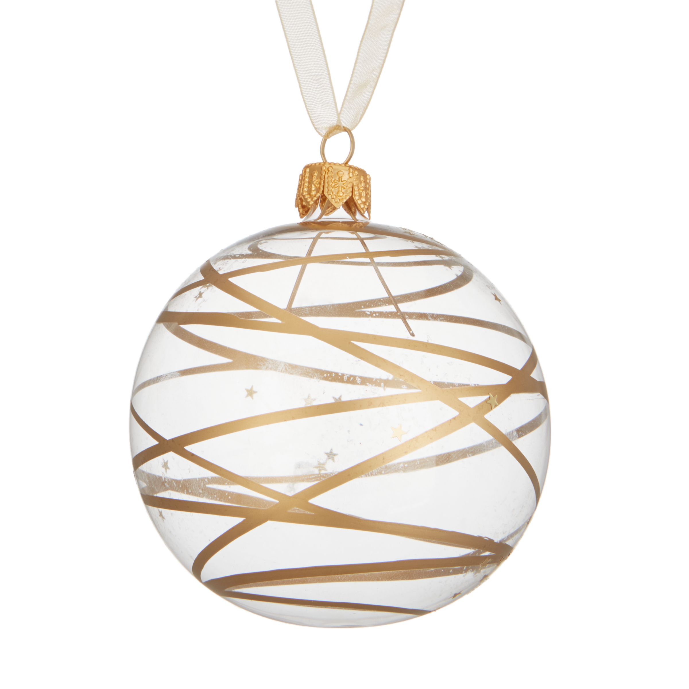 Gold | Baubles & Tree Decorations | John Lewis