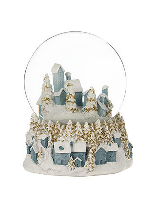 John Lewis Winter Palace Magical Village Snow Globe