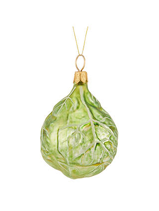 John Lewis Into the Woods Brussels Sprout Bauble