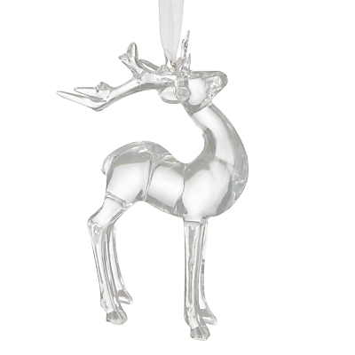John Lewis Highland Myths Acrylic Reindeer Tree Decoration Review