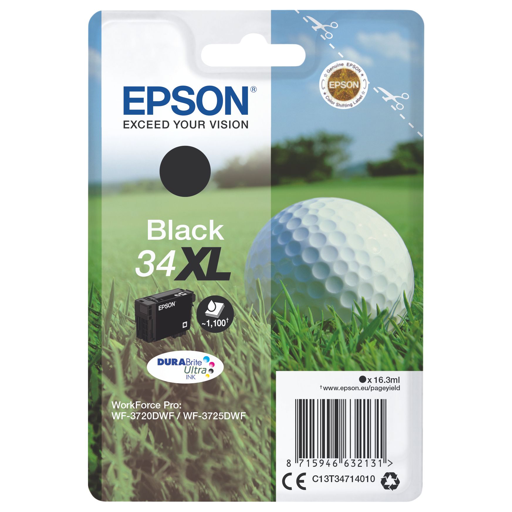 Epson Golfball T3461 XL Inkjet Printer Cartridge Review