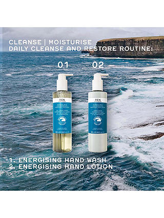 REN Clean Skincare Atlantic Kelp And Magnesium Salt Energising Hand Wash, 300ml 5