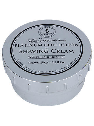 Taylor of Old Bond Street Platinum Collection Shaving Cream