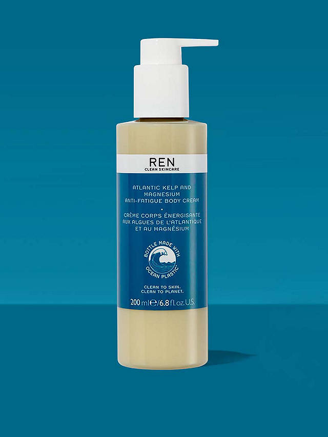 REN Clean Skincare Atlantic Kelp And Magnesium Salt Anti-Fatigue Body Cream, 200ml 2