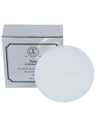 Taylor of Old Bond Street Platinum Collection Shaving Soap Refill, 100g