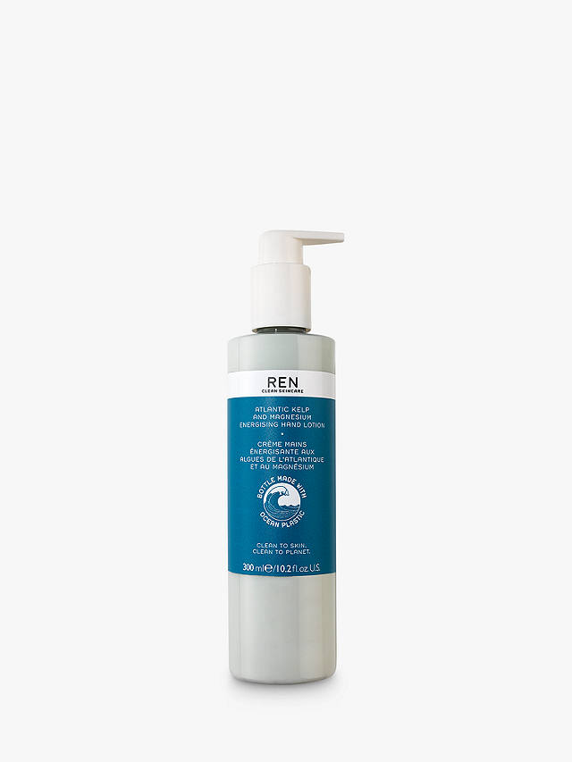 REN Clean Skincare Atlantic Kelp And Magnesium Salt Energising Hand Lotion, 300ml 1