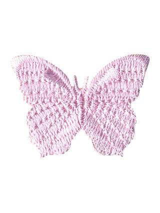 La Stéphanoise Iron On Butterfly Motif, Pink
