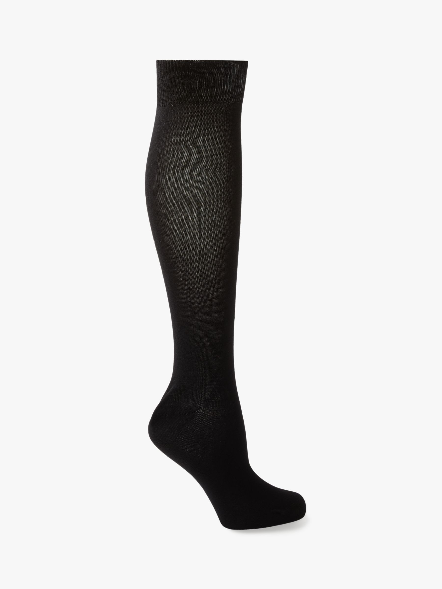 John Lewis & Partners Women's Cotton Rich Knee High Socks, Pack of 3 ...