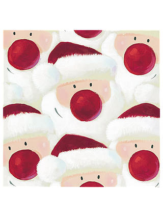 Paper House Santas Charity Christmas Cards, Pack of 6
