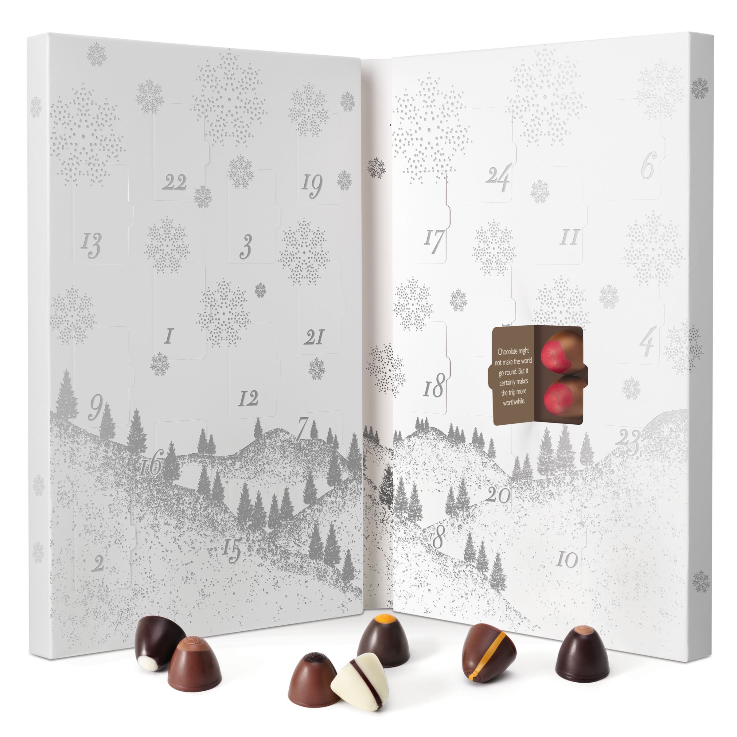 Hotel Chocolat Advent Calendar for Two, 300g at John Lewis & Partners