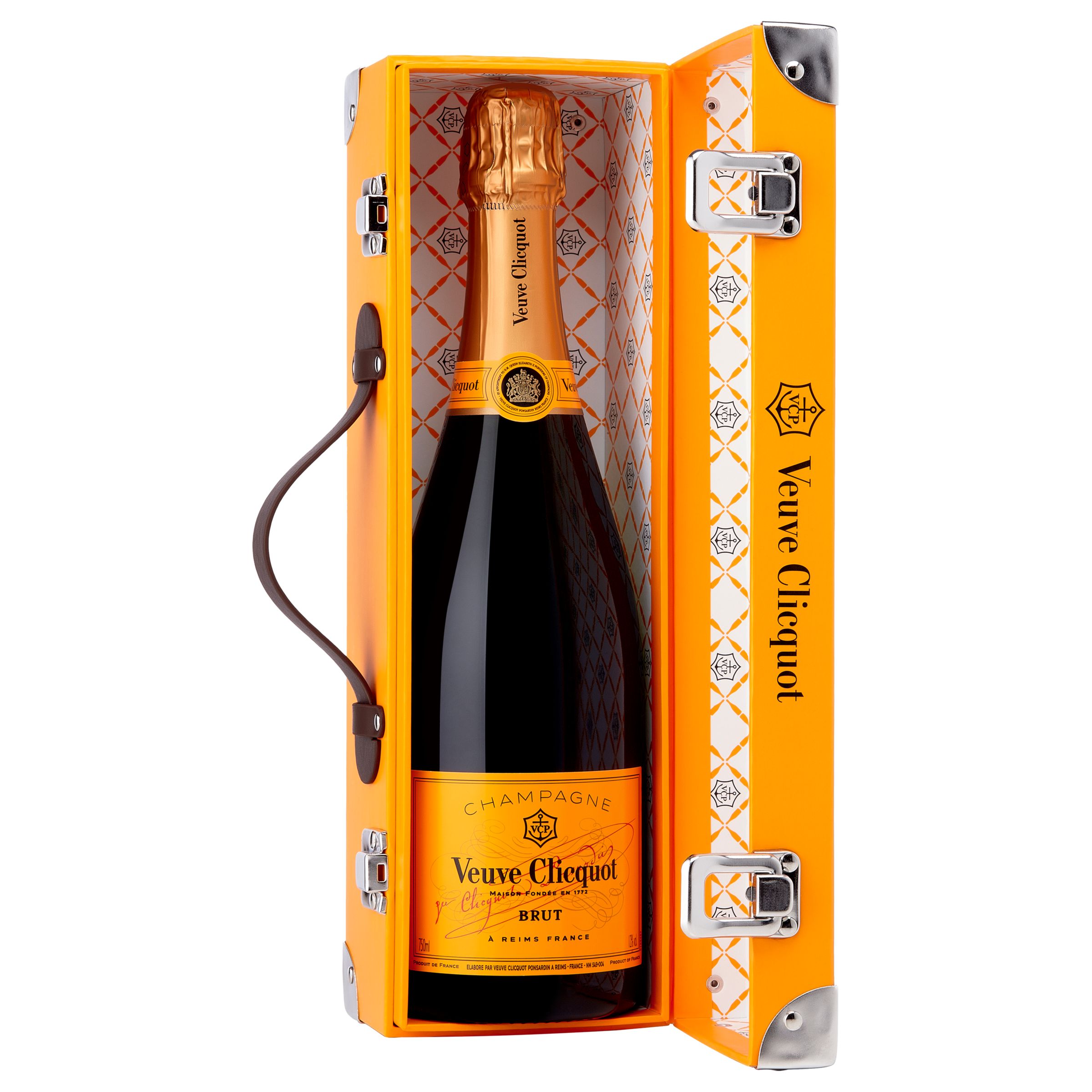 Veuve Cliquot Yellow Label Champagne Gift Trunk 75cl Online At Johnlewis Com