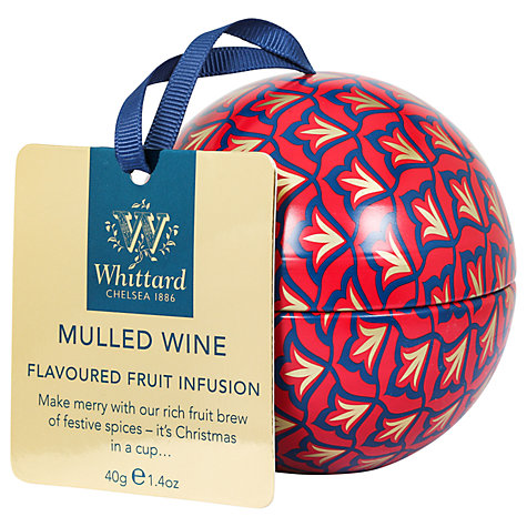 Whittard Mulled Wine Tea Bauble, 40g £6