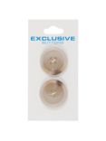Groves Rimmed Button, 25mm, Pack of 2