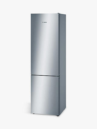Bosch KGN39VL3AG Freestanding Fridge Freezer, A++ Energy Rating, 60cm Wide, Stainless Steel