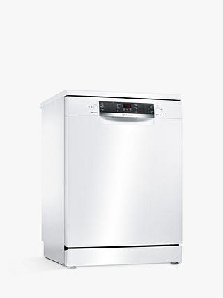Bosch SMS46MW00G Freestanding Dishwasher, White