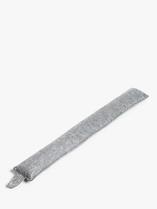 House by John Lewis Felt Draught Excluder, Grey