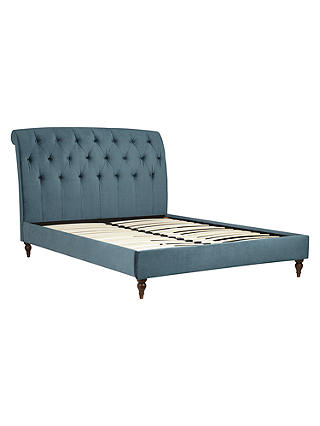 John Lewis & Partners Brooke Velvet Effect Upholstered Bed Frame, King Size