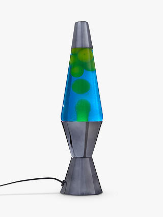 Lava® lamp Table Lamp, Charcoal/Teal/White