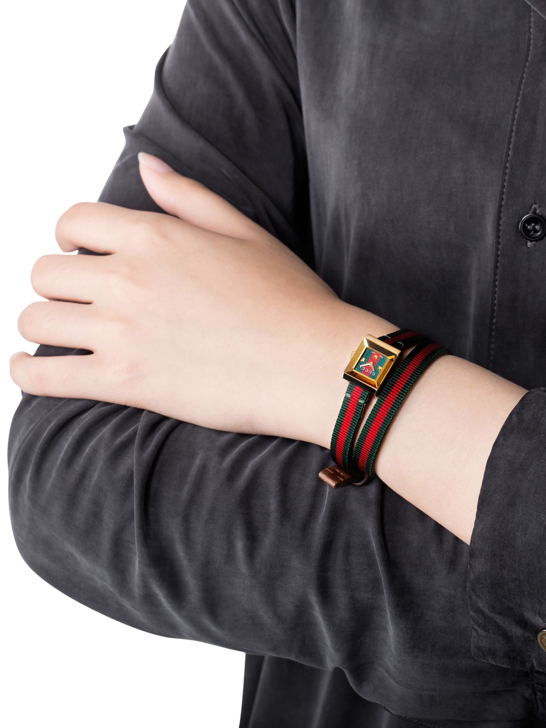 gucci green and red bracelet