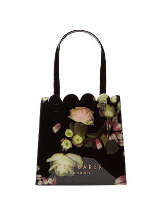 Ted Baker Yaracon Kensington Floral Small Shopper Bag, Black