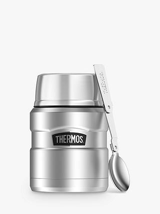 Thermos King Food Flask, Stainless Steel, 470ml