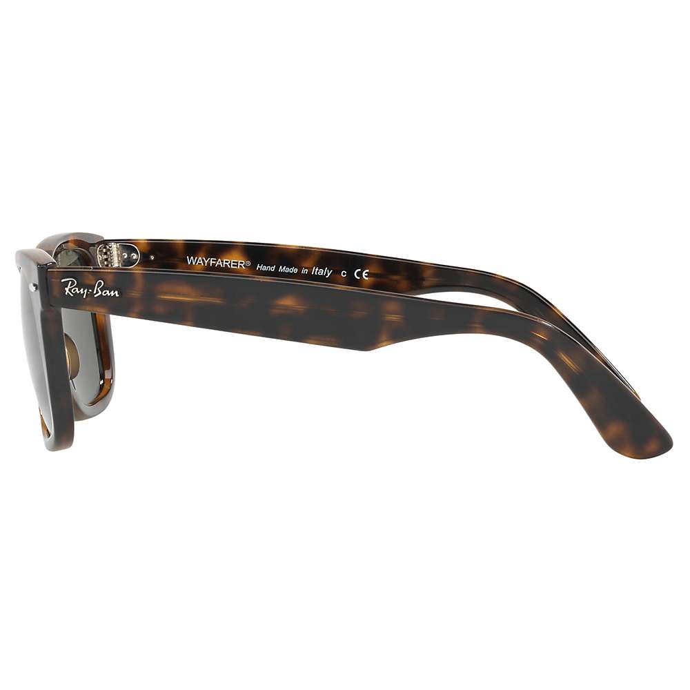 Buy Ray-Ban RB4340 Wayfarer Sunglasses, Tortoise/Grey Online at johnlewis.com