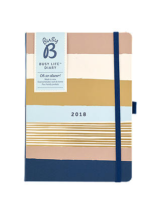 Busy B Contemporary Stripe Life Diary