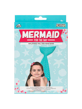 NPW Mermaid For The Day Inflatable Tail and Headband
