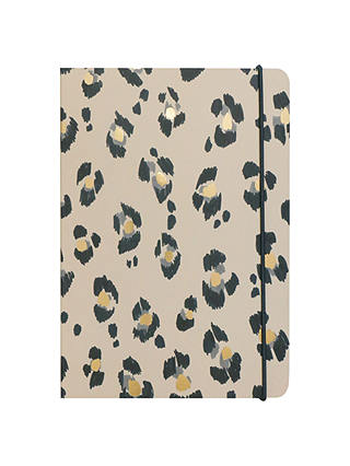 Portico A5 Leopard Print Notebook