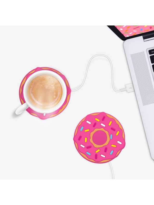 Kikkerland Donut USB Coffee Mug Warmer