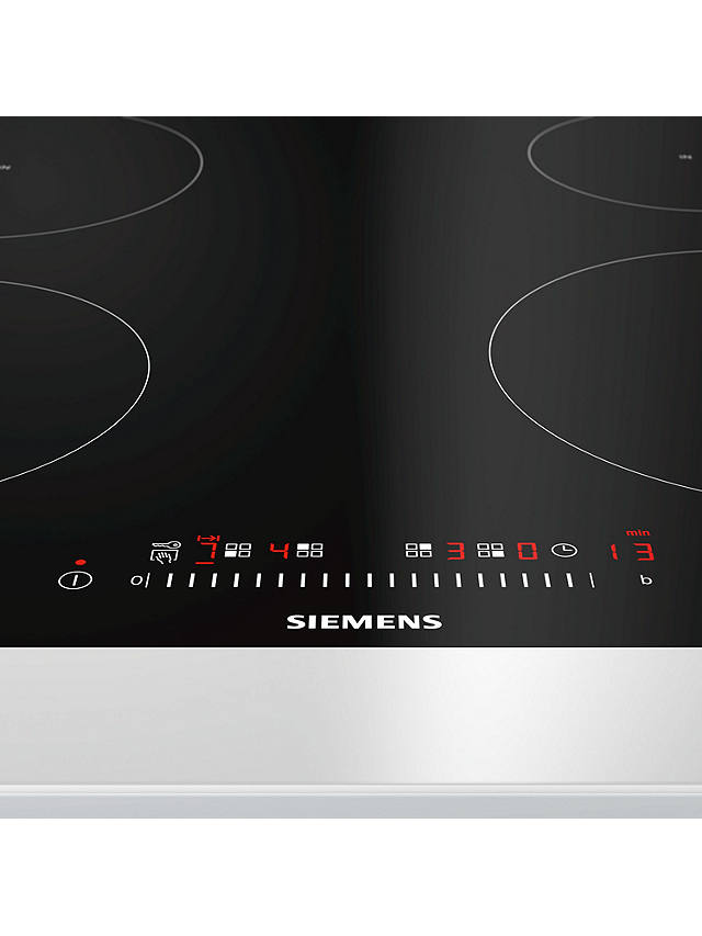 Buy Siemens EH601FEB1E Induction Hob, Black Online at johnlewis.com