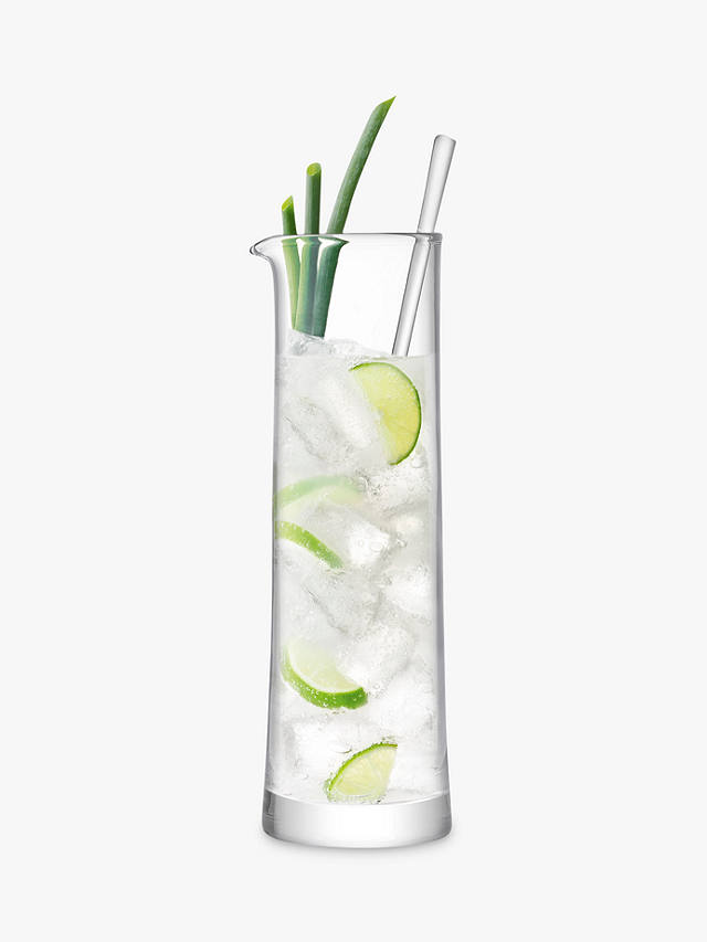 LSA International Gin Cocktail Glass Jug With Stirrer, 1.1L
