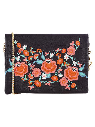 Oasis Embroidery Penny Cross Body Bag, Multi