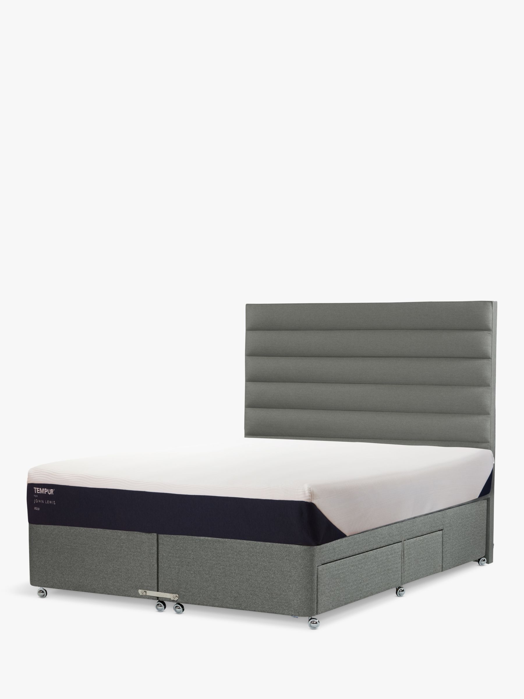 Photo of Tempur® continental drawer divan storage bed king size
