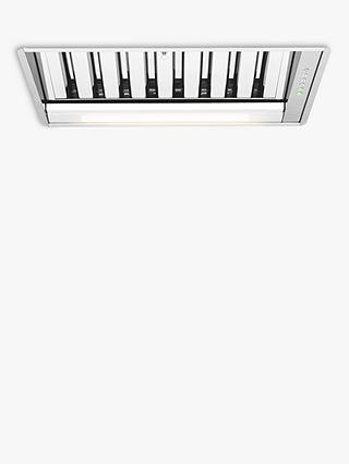 John Lewis JLCHI5201 Canopy Cooker Hood with Baffle Filter, Stainless Steel